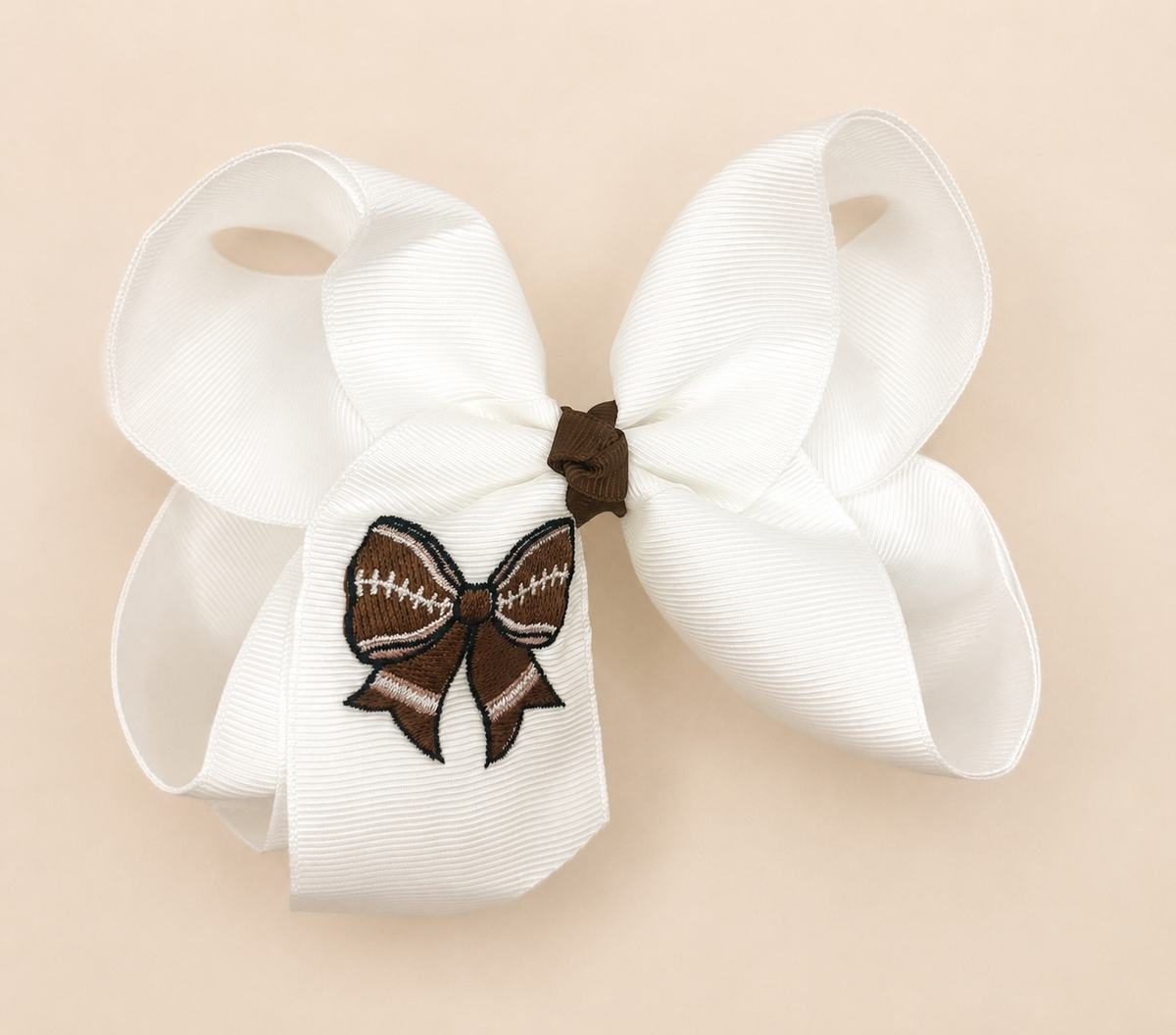 The Football Coquette Bow